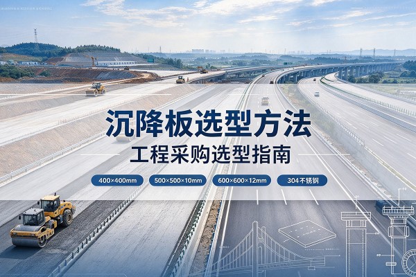 隆安沉降板选择方法