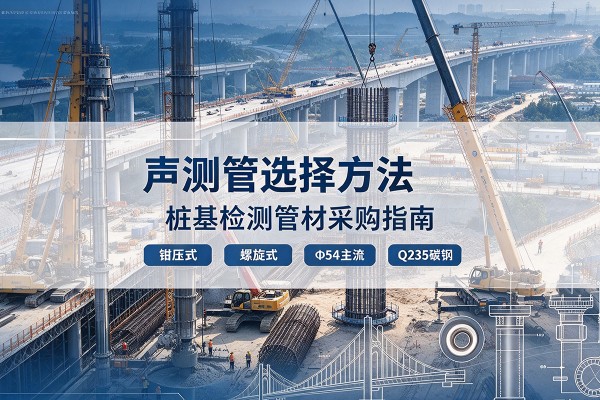 隆安声测管选型标准