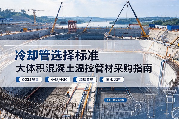 隆安冷却管选择标准