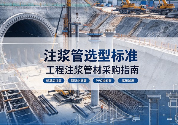 隆安注浆管选型标准